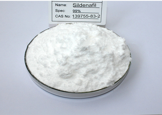 Prodotti farmaceutici Cas 139755-83-2 99% Disfunzione erettile Medicinali Sildenafl Sildenafil in polvere
