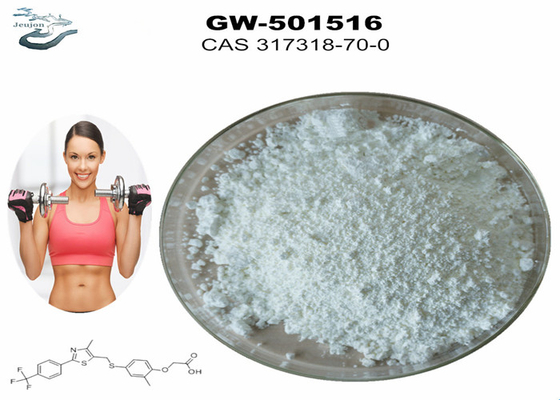 Polvere di ginnastica per la crescita muscolare Sarm Gw 501516 Cardarine CAS 317318-70-0